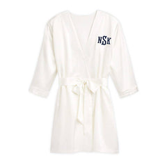 Women's Satin Robe With Pockets - 15 Colors