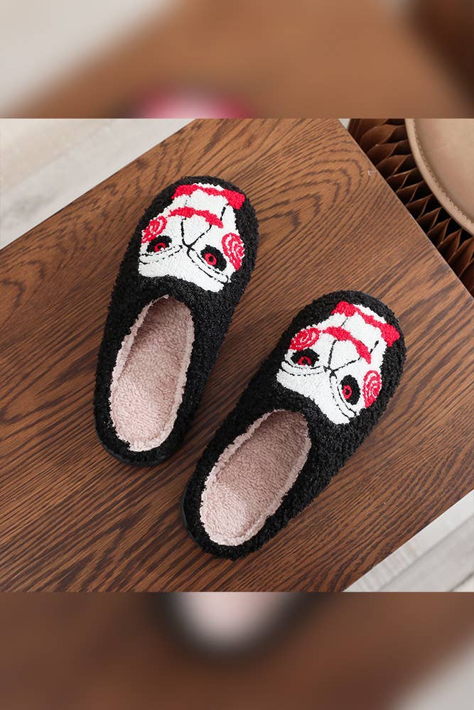 Halloween Ghost Fleece Slipper ZK1956