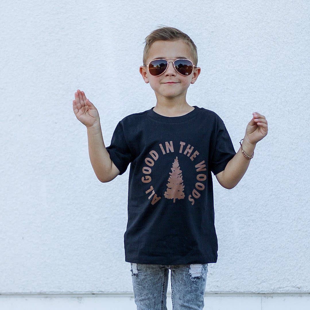 All Good in the Woods | Kids Tee