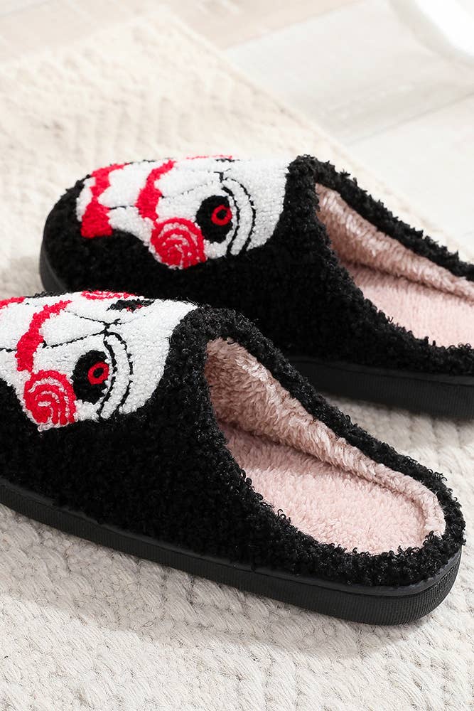 Halloween Ghost Fleece Slipper ZK1956