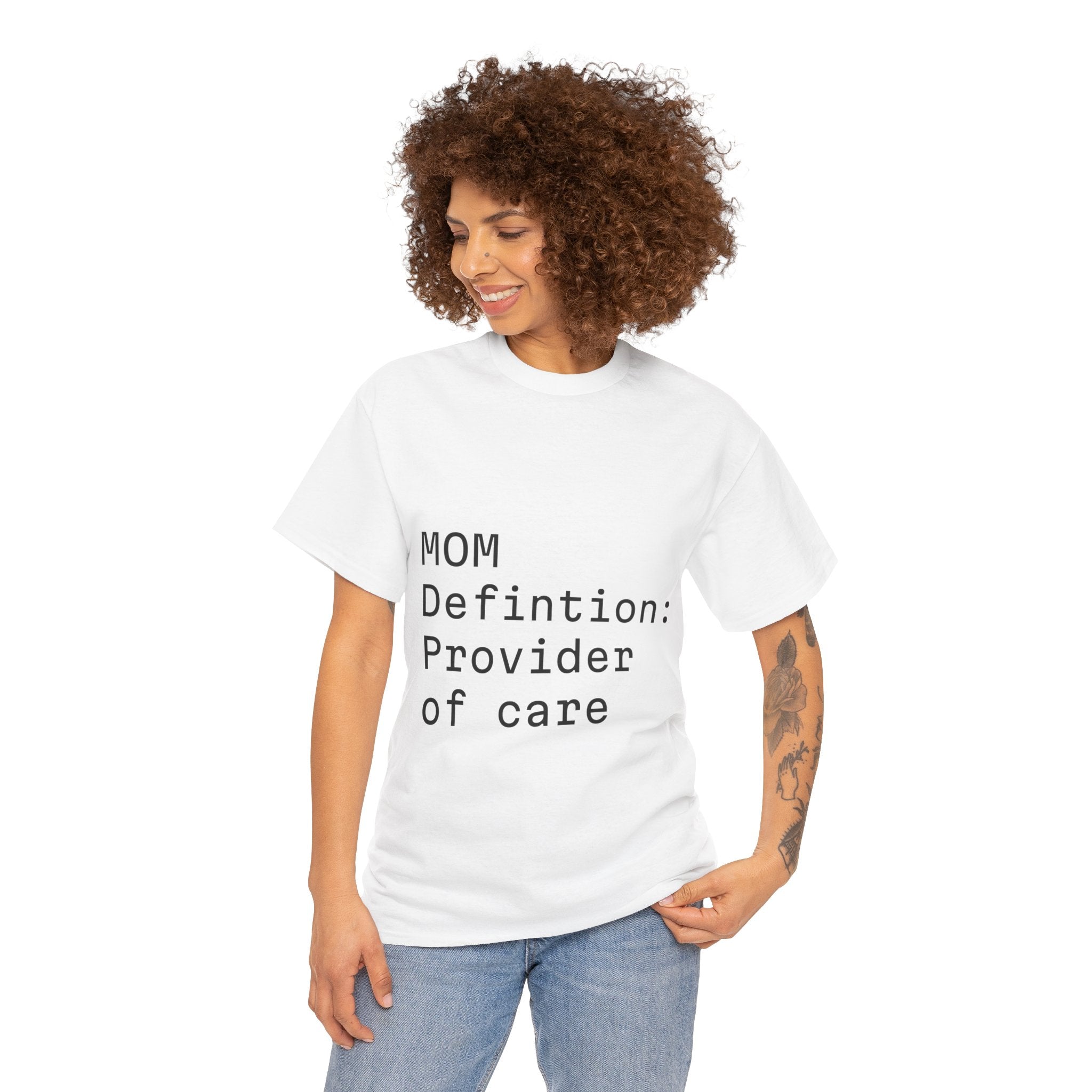 Funny Mom "care provider" tee