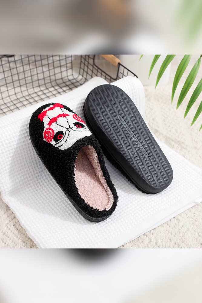 Halloween Ghost Fleece Slipper ZK1956