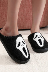 Halloween Ghost Fleece Slipper ZK1955