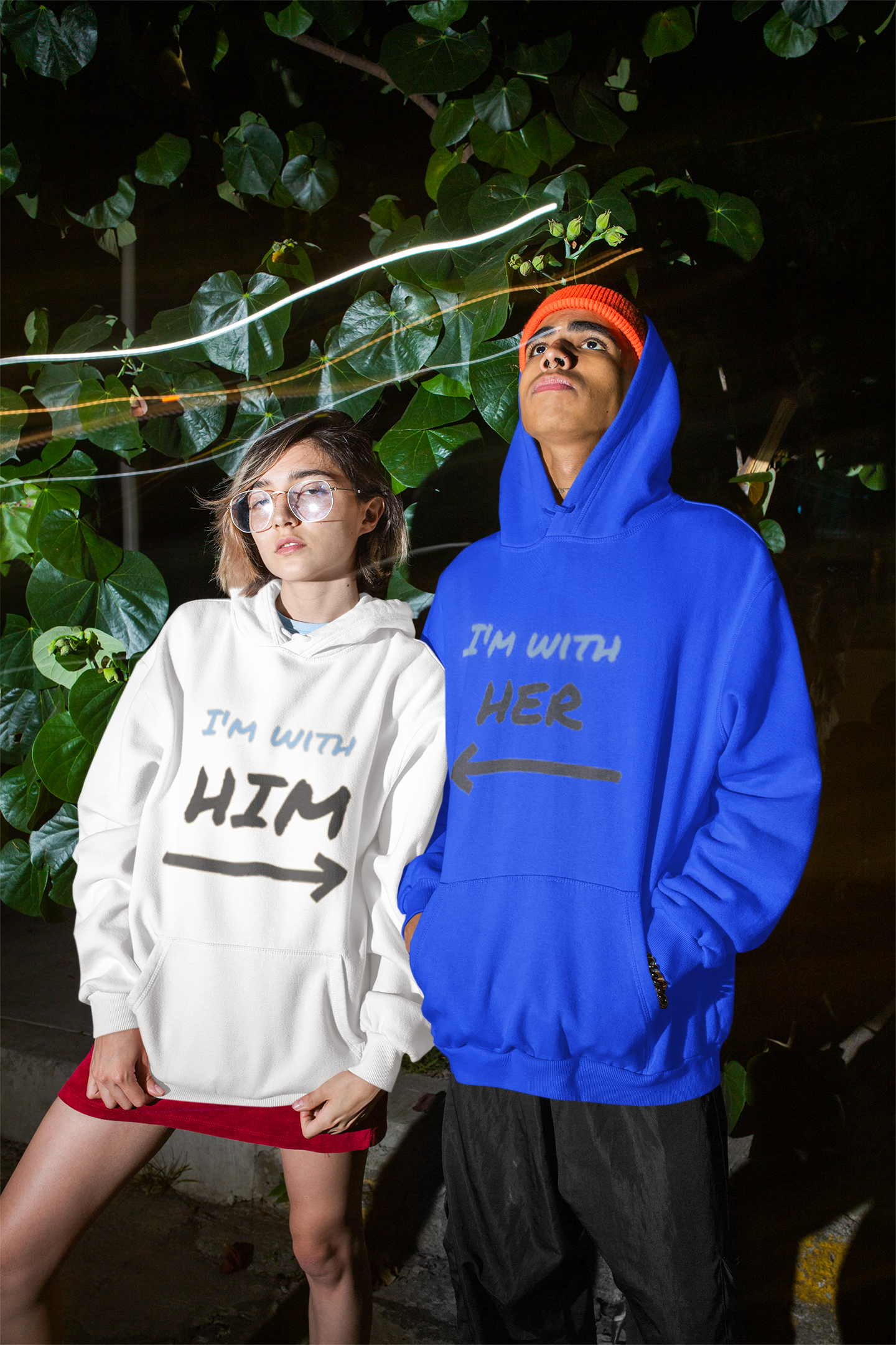 Champion "I'm with Him" Hoodie