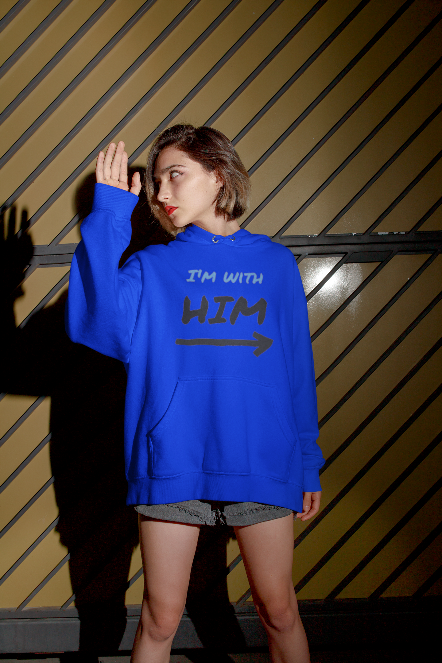 Champion "I'm with Him" Hoodie